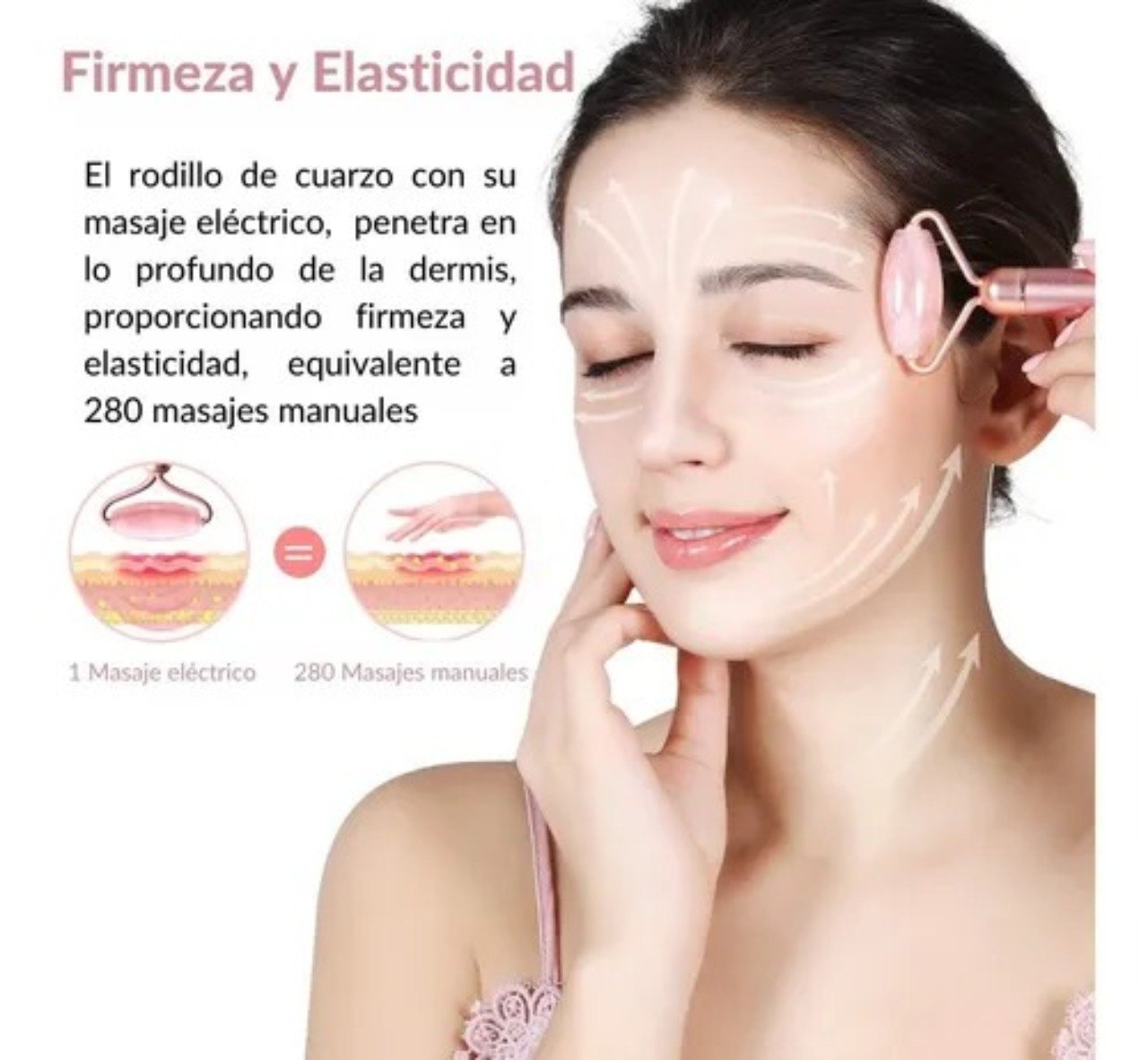 🌸Masajeador Facial 2 en 1