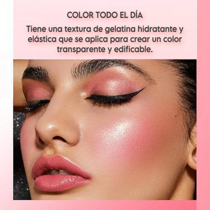 Labial,Rubor y sobra de Gelatina - BLUSH